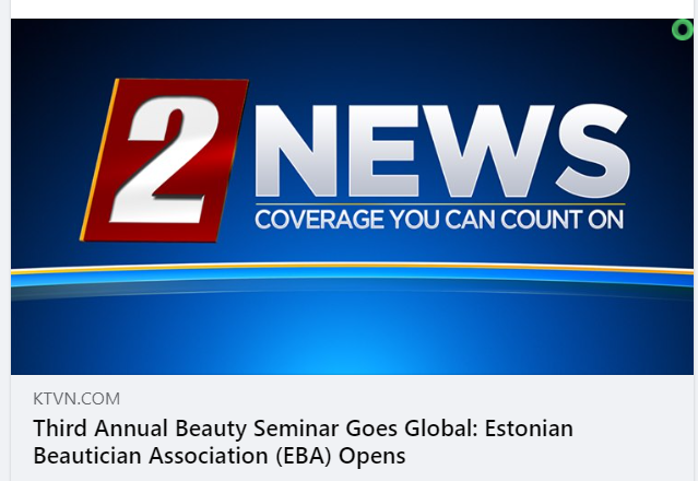 Estonian Beauty Association International Iam Beautiful Seminar