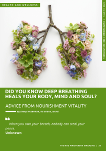 breathing is healing